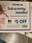 Food Lion Grocery Coupons (9×$5)