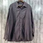 Scully Western Long Sleeve Button Shirt XXL 2XL Old West Steampunk Reinactment