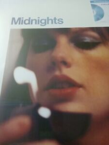 Taylor Swift Midnights Moonstone Blue Vinyl LP SEALED FREE SHIPPING