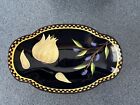 Gates Ware by Laurie Gates Garlic and Olives Oval Serving Bowl