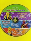Sesame Street: Learning Triple Feature   DVD - DISC SHOWN ONLY