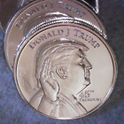 DONALD J TRUMP 45TH PRESIDENT  1 TROY OUNCE .999 SILVER ROUND