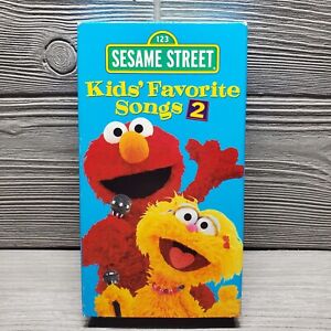Kids' Favorite Songs 2 by Sesame Street (VHS, Sep-2001,) Elmo