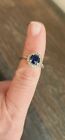 Kay Jeweler Blue Sapphire With Diamonds Ring