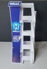 POS 4 Tier C-Store White Plastic Counter Display Rack For Halls Cough Drops