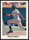 1990 Leaf #300 Frank Thomas Rookie Chicago White Sox
