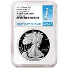 2021-W Proof $1 Type 1 American Silver Eagle NGC PF70UC FDI First Label