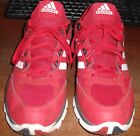 Adidas LT Shoes Mens 12 Red White Mesh Lightweight Running Shoe