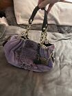 Vintage Purple Juicy Couture Purse Handbag Bag (Slightly stained)