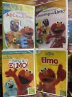 Sesame Street DVDs Lot / 4 Preschool Is Cool, Elmo Can Do It, Sing It Elmo NEW