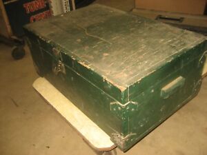 Vintage Wooden & Rustic  Large Storage Box, Collectible