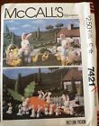 McCall's Craft Pattern Easter Bunny Carrot Chickens Eggs #7421