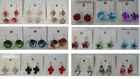 A-24 Wholesale Jewelry lot 10 pairs Mixed Style French Clip Drop Fashion Earring