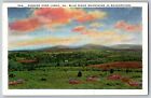 Luray, Virginia - Sunrise, Blue Ridge Mountains In Background - Vintage Postcard
