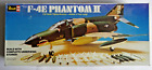 Vintage 1976 Revell 1:32 F-4E Phantom II Model Kit #H-182 Open Box w/Extras