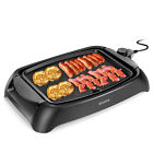iCucina Electric Indoor outdoor Grill Portable Smokeless Non Stick