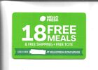 Hello Fresh Gift Card Voucher Coupon 18 Free Meals + Free Shipping + Free Tote