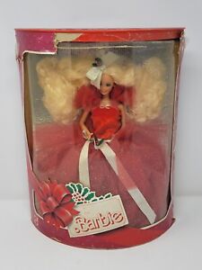 1988 Happy Holidays Barbie 1st Special Edition Christmas Doll - New NIB Vintage