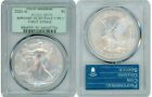 2021 W SILVER AMERICAN EAGLE $1 BURNISHED TYPE 2 PCGS SP70 FIRSTSTRIKE 35TH