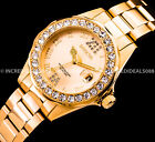 Invicta Women PRO DIVER DIAMOND Accent ROSE GOLD Dial Bracelet SS Elegant Watch