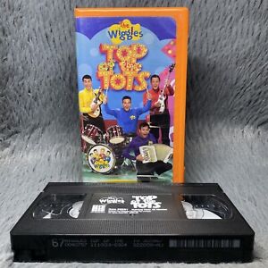 The Wiggles - Top of the Tots VHS Tape 2004 Wiggly Countdown to Fun Clam Shell