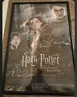 Harry Potter and the Prisoner of Azkaban Movie Poster FULL CAST SIGNED POSTER