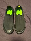 Oofos OOmg eeZee Low Recovery womens black slip on shoes size 7