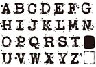 Letter Alphabet Clear Stamps Scrapbooking Transparent A-z Stamp Crafts Diy 1pc