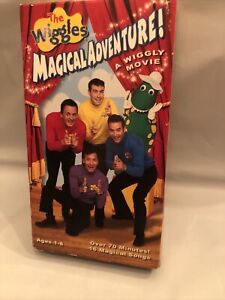 The Wiggles Magical Adventure! A Wiggly Movie (VHS)
