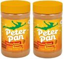 Peter Pan Creamy Honey Roast Peanut Butter Spread 2 Pack NEW.