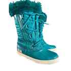 Vintage Sorel Women’s Turquoise Lace Up Waterproof Snow Boots - Size 8
