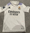 Vini Jr #20 22/23 Adidas REAL MADRID Home Jersey Soccer Size 140 Youth SMALL