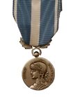 French State Colonial Medal with Ribbon - REMOVAL
