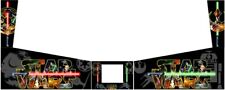 DATA EAST Star Wars Pinball Machine Custom Cabinet Decal Set