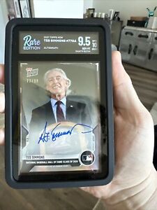 New Listing2021 Topps Now TED SIMMONS /99 AUTO Card Autograph signed Hall of Fame Induction