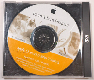 Apple Computer Learn & Earn Program Apple Channel & Sales Training DVD May 2000