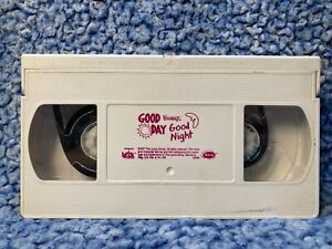 Barney Good Day, Good Night VHS 1997 Kids Educational No Box