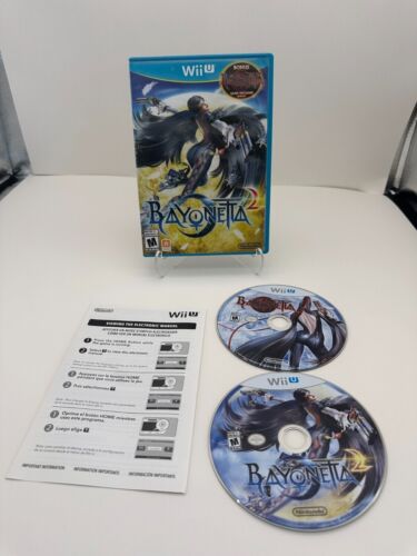 Bayonetta 1 + 2 Bonus Disc Edition Complete & Tested CIB READ