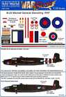 Kits World Decals 1/32 B-25 MITCHELL Roundels & Stencils for R.A.F. Aircraft