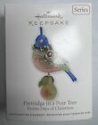 2011 Hallmark Ornament~12 Days of Christmas~#1 Partridge in a Pear Tree~