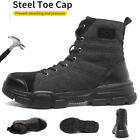 Steel Toe Work Sneakers Mens Indestructible Shoes Safety Shoes High Top Size12