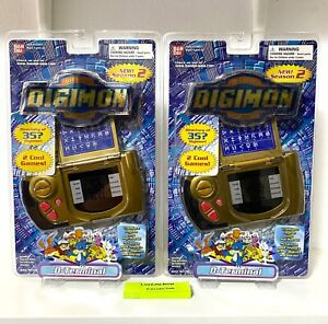 Digimon 2000 D-Terminal - D Terminal - Gold Bandai V-Pet New Sealed !Ultra Rare!