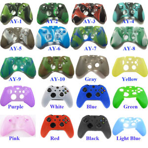 Silicone Rubber Skin Protective Case Cover for Microsoft Xbox One S Controller