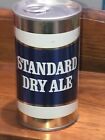 STANDARD DRY ALE SUPER CLEAN PULL TOP BEER CAN ~ ROCHESTER NEW YORK BANK NY TABS