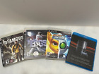 4pc PlayStation 3, Ratchet Clank Future, Infamous 1, the bags, PS network CD