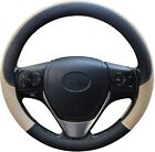 Universal 15'' Car Accessories Steering Wheel Cover Leather Breathable Antislip*