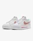 Nike Court Legacy Lift White Guava Ice Wmns FQ8782-100 Size 7W-9.5W
