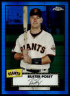 2021 Topps Chrome Platinum Anniversary #210 Buster Posey Prism Blue