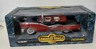 1/18 scale 1956 Ford sunliner convertible by ERTL American Muscle red/blk Cars