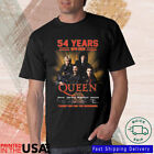 54 Years Anniversary Queen Band 1970-2024 Thank You For Memories T-shirt Black